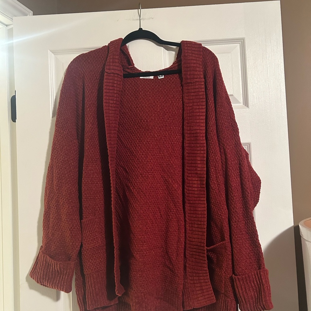 Penningtons Deep Red Women's Cardigan